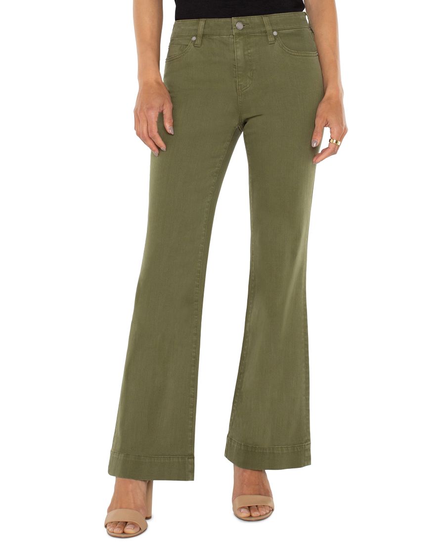 Женские джинсы-клеш Hannah с широкими штанинами, модель Petite Liverpool Los Angeles, Spanish Olive
Женские джинсы-клеш Hannah с широкими штанинами, модель Petite Liverpool Los Angeles, Spanish Olive