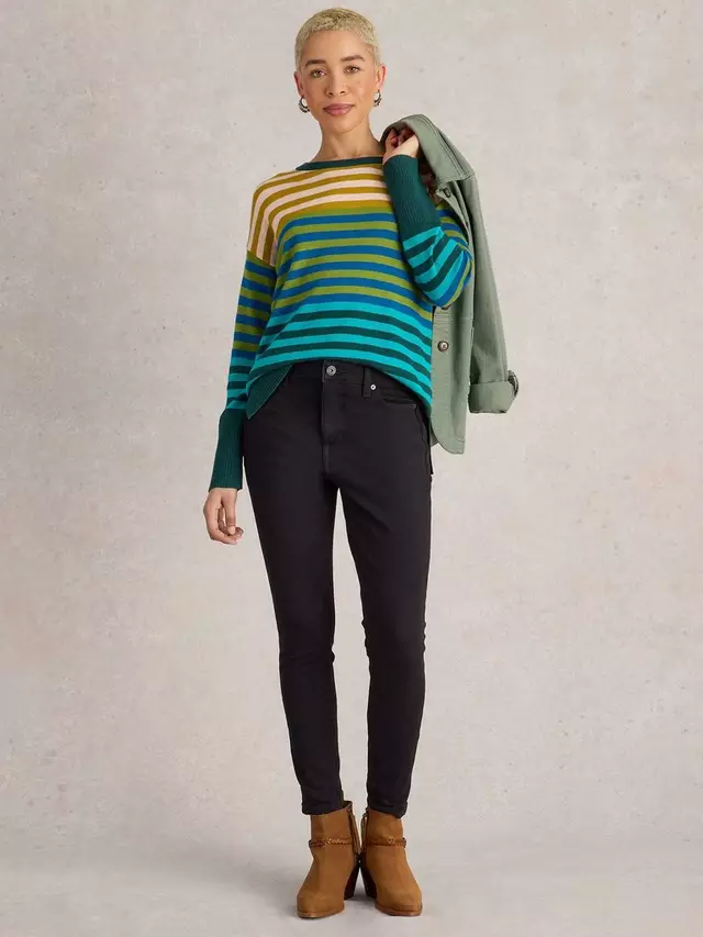 Джинсы White Stuff Holly Organic Cotton Blend Skinny, черный
Джинсы White Stuff Holly Organic Cotton Blend Skinny, черный