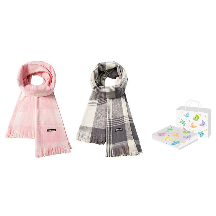 Вязаный шарф унисекс, Gray+Pink, Butterfly Box
Вязаный шарф унисекс, Gray+Pink, Butterfly Box