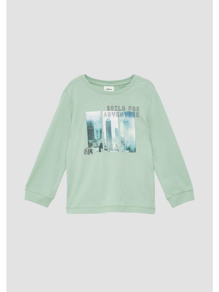 Футболка s.Oliver, зеленый
Футболка s.Oliver, зеленый