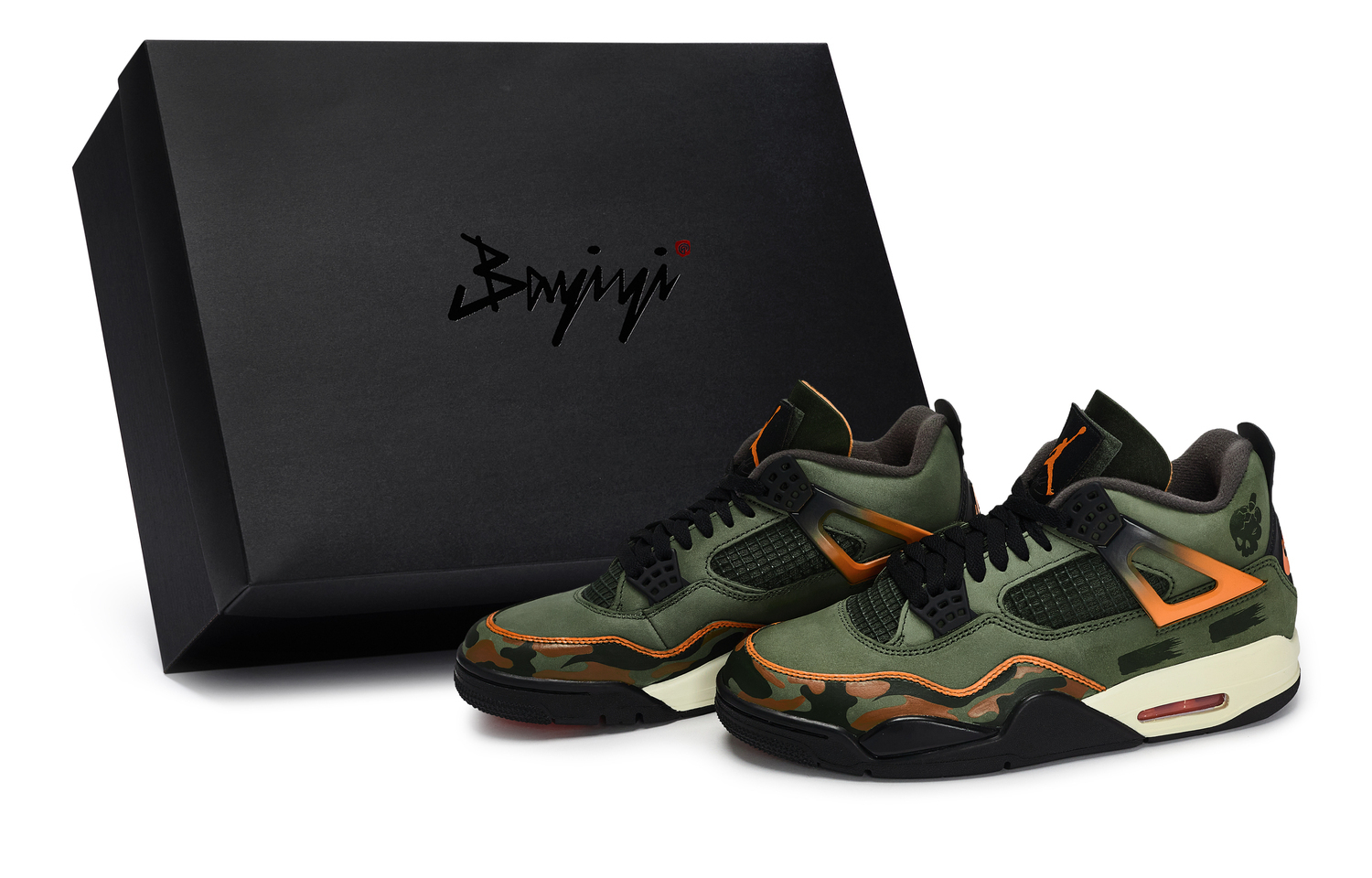 Undefeated X Air 4 Vintage баскетбольные кроссовки мужские мид-топ Orange Jordan, оранжевый
Undefeated X Air 4 Vintage баскетбольные кроссовки мужские мид-топ Orange Jordan, оранжевый