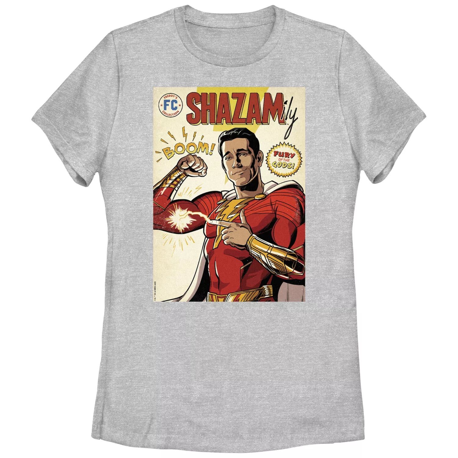 Детская футболка с рисунком DC Comics Shazam Boom Licensed Character
Детская футболка с рисунком DC Comics Shazam Boom Licensed Character