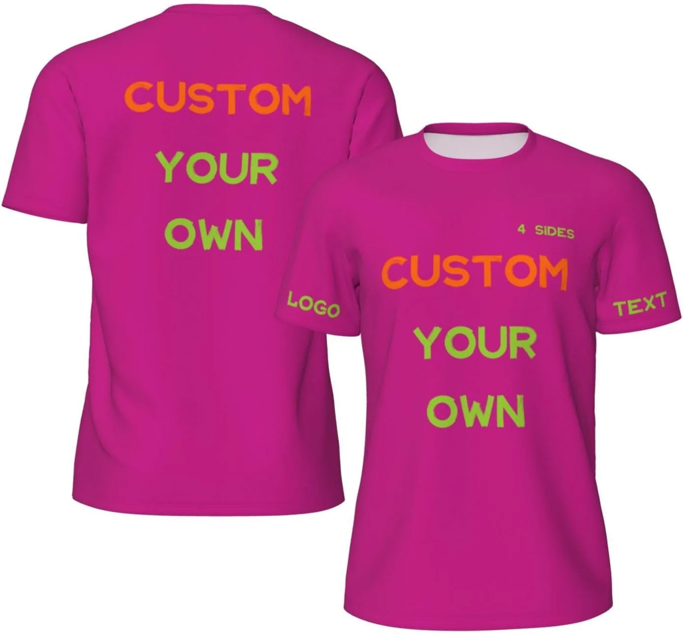 Футболка Custom с принтом на 4 сторонах для мужчин
Футболка Custom с принтом на 4 сторонах для мужчин