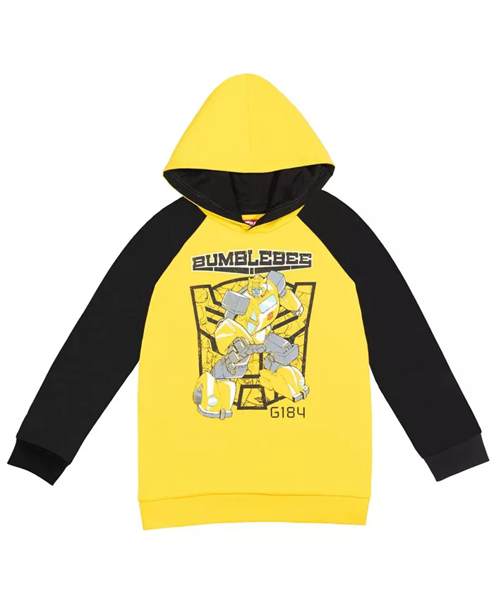 Детская толстовка с капюшоном для мальчиков Transformers, желтый
Детская толстовка с капюшоном для мальчиков Transformers, желтый