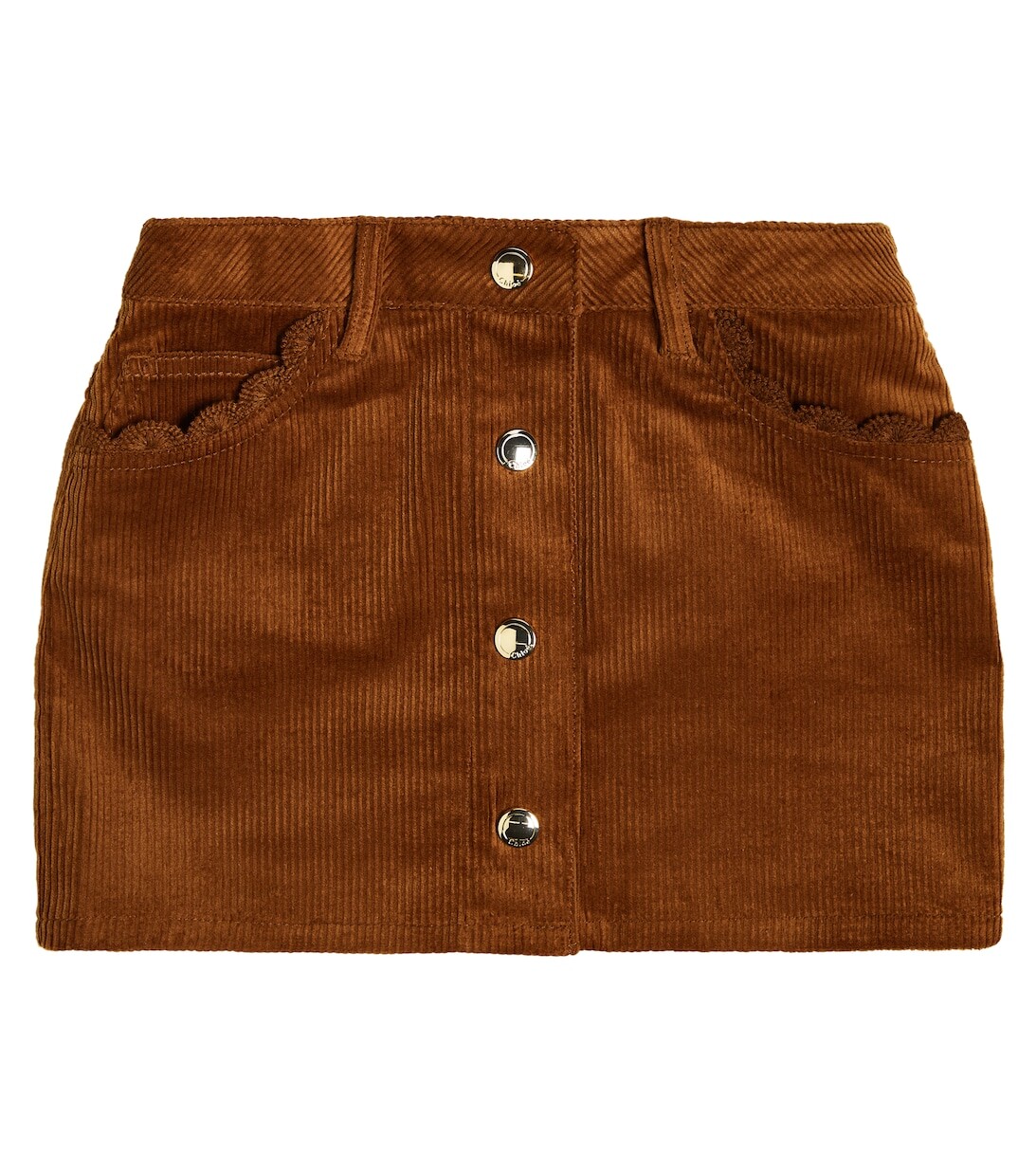 Вельветовая юбка Chloé, коричневый
Вельветовая юбка Chloé, коричневый