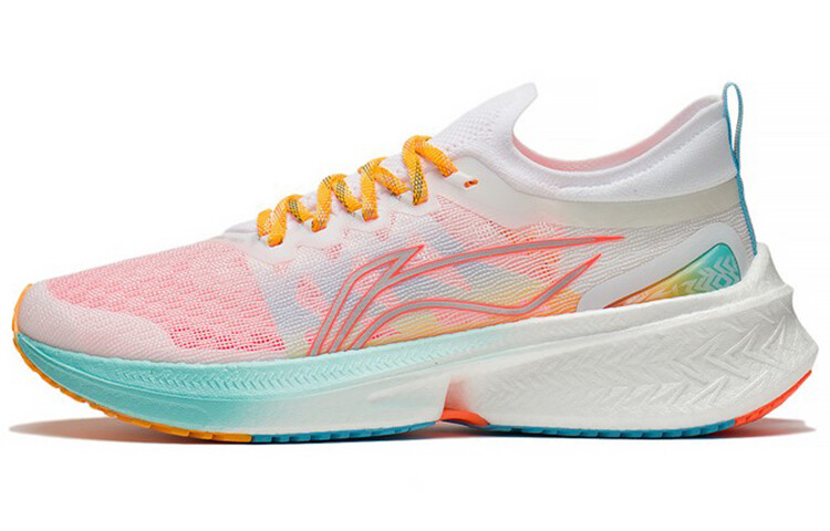 Кроссовки Feidian Discovery для бега мужские с низким верхом стандартные белые/розовые/синие Lining
Кроссовки Feidian Discovery для бега мужские с низким верхом стандартные белые/розовые/синие Lining