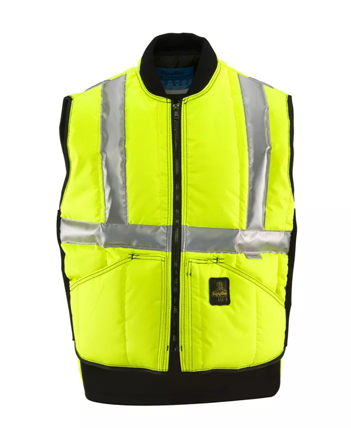 Мужской жилет HiVis Iron-Tuff - защита от экстремального холода, высокая видимость, водоотталкивающая пропитка, прочная рабочая одежда Refrigiwear, зеленый
Мужской жилет HiVis Iron-Tuff - защита от экстремального холода, высокая видимость, водоотталкивающая пропитка, прочная рабочая одежда Refrigiwear, зеленый