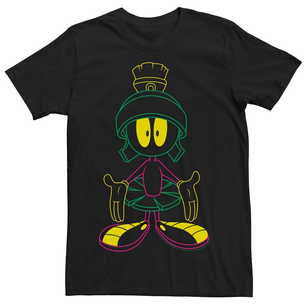 Мужская футболка с неоновым рисунком Looney Tunes Marvin The Martian Licensed Character, черный
Мужская футболка с неоновым рисунком Looney Tunes Marvin The Martian Licensed Character, черный