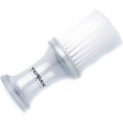 Профессиональная парикмахерская щетка с тальком для чистки шеи с мягкими волокнами прозрачного цвета и белыми волокнами Termix
Профессиональная парикмахерская щетка с тальком для чистки шеи с мягкими волокнами прозрачного цвета и белыми волокнами Termix