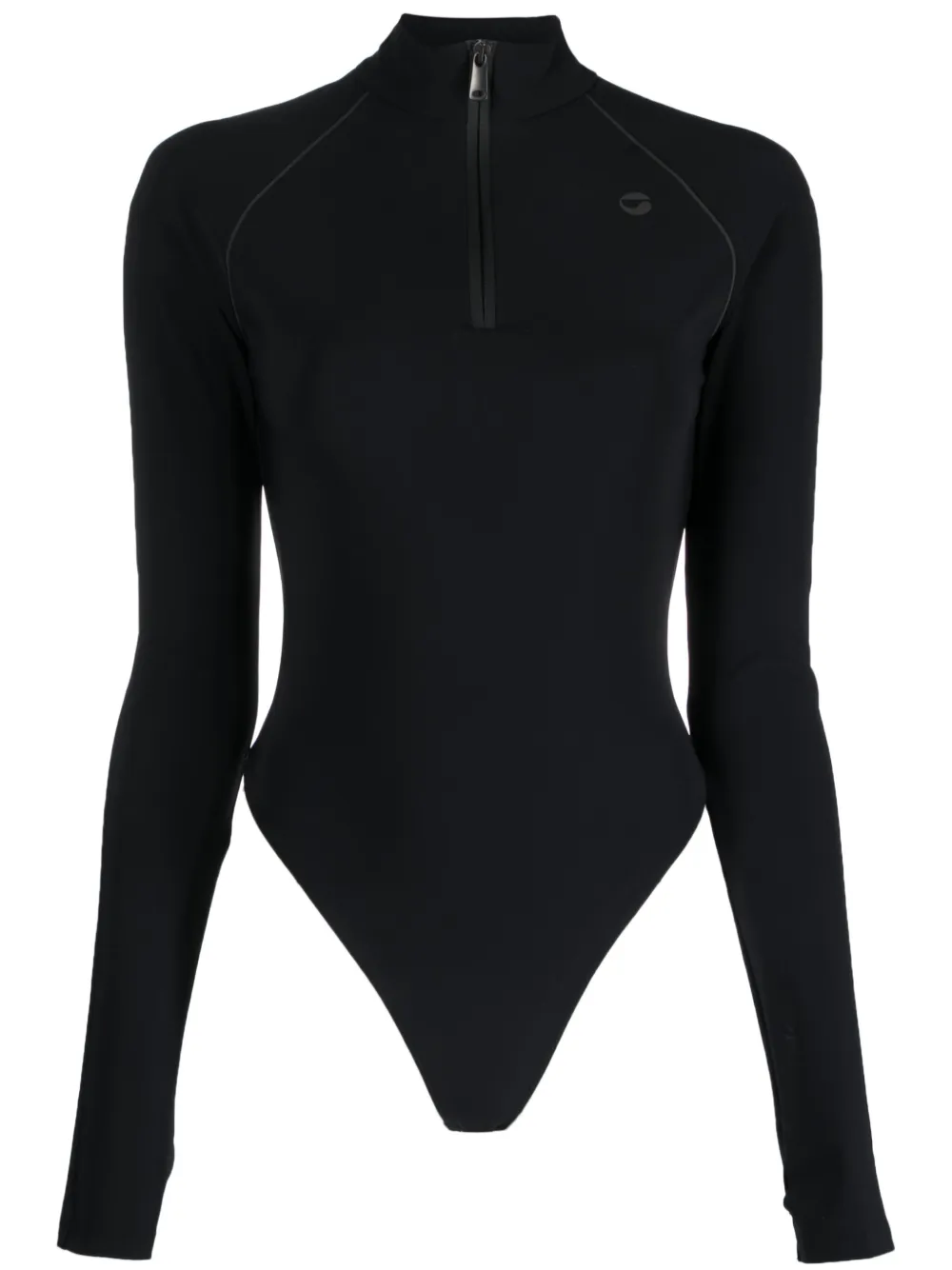 Топ с высоким воротником и длинными рукавами COPERNI, черный 
Топ с высоким воротником и длинными рукавами COPERNI, черный