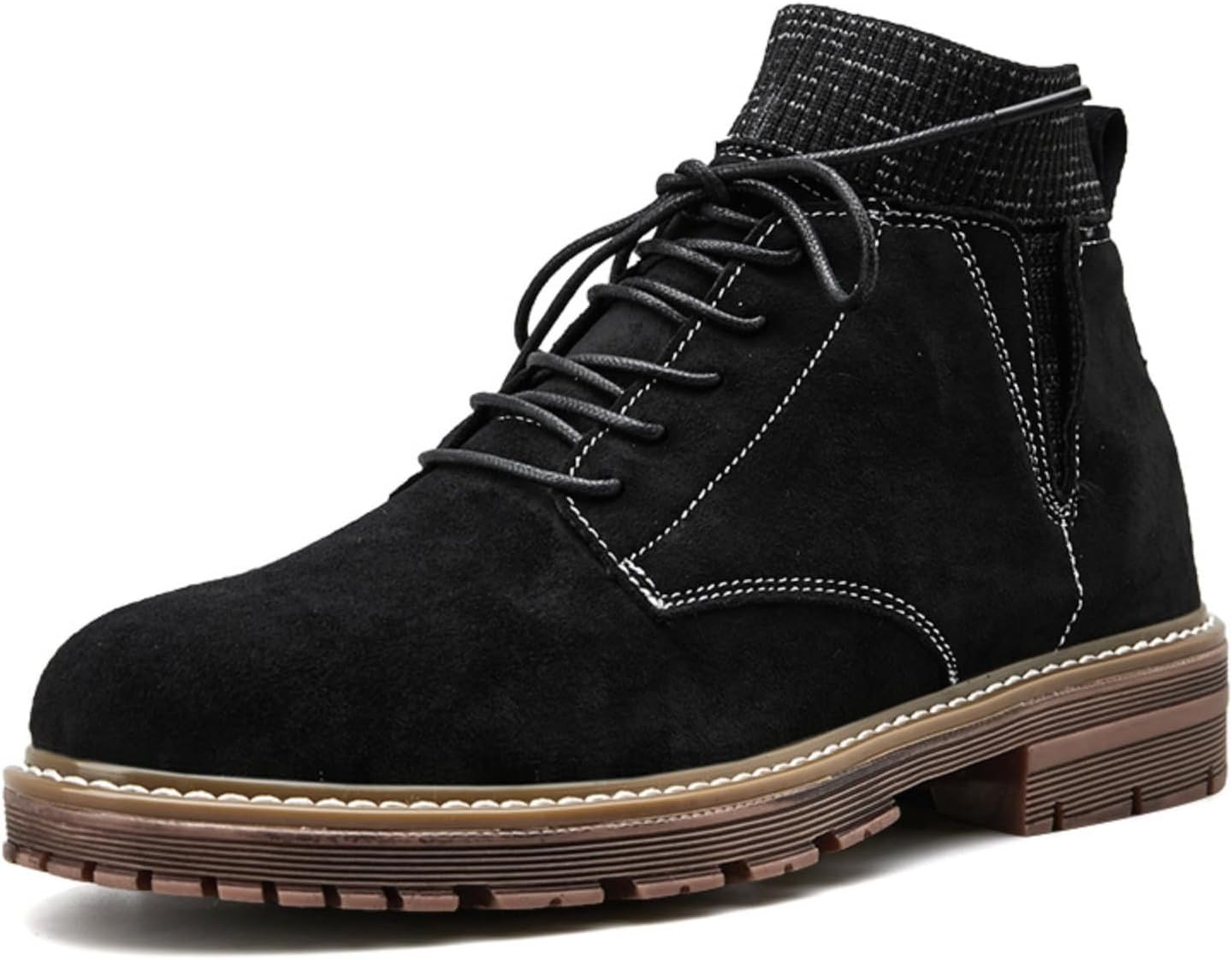 Зимние мужские мотоциклетные ботинки из замши, с утеплителем, на толстой подошве, для верховой езды и работы на улице Azttoztto, черный
Зимние мужские мотоциклетные ботинки из замши, с утеплителем, на толстой подошве, для верховой езды и работы на улице Azttoztto, черный