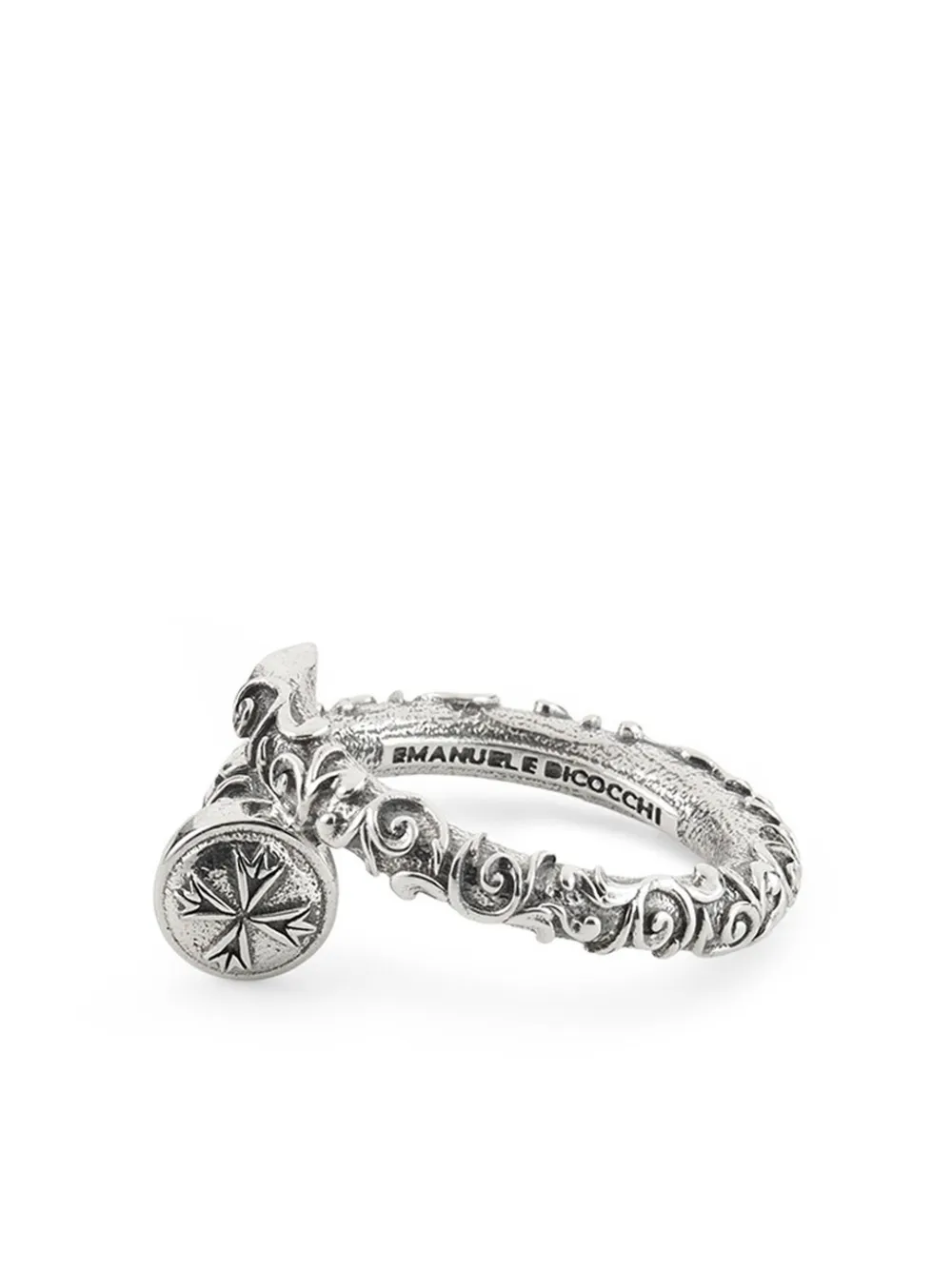 Фактурное кольцо Emanuele Bicocchi, серебяный
Фактурное кольцо Emanuele Bicocchi, серебяный