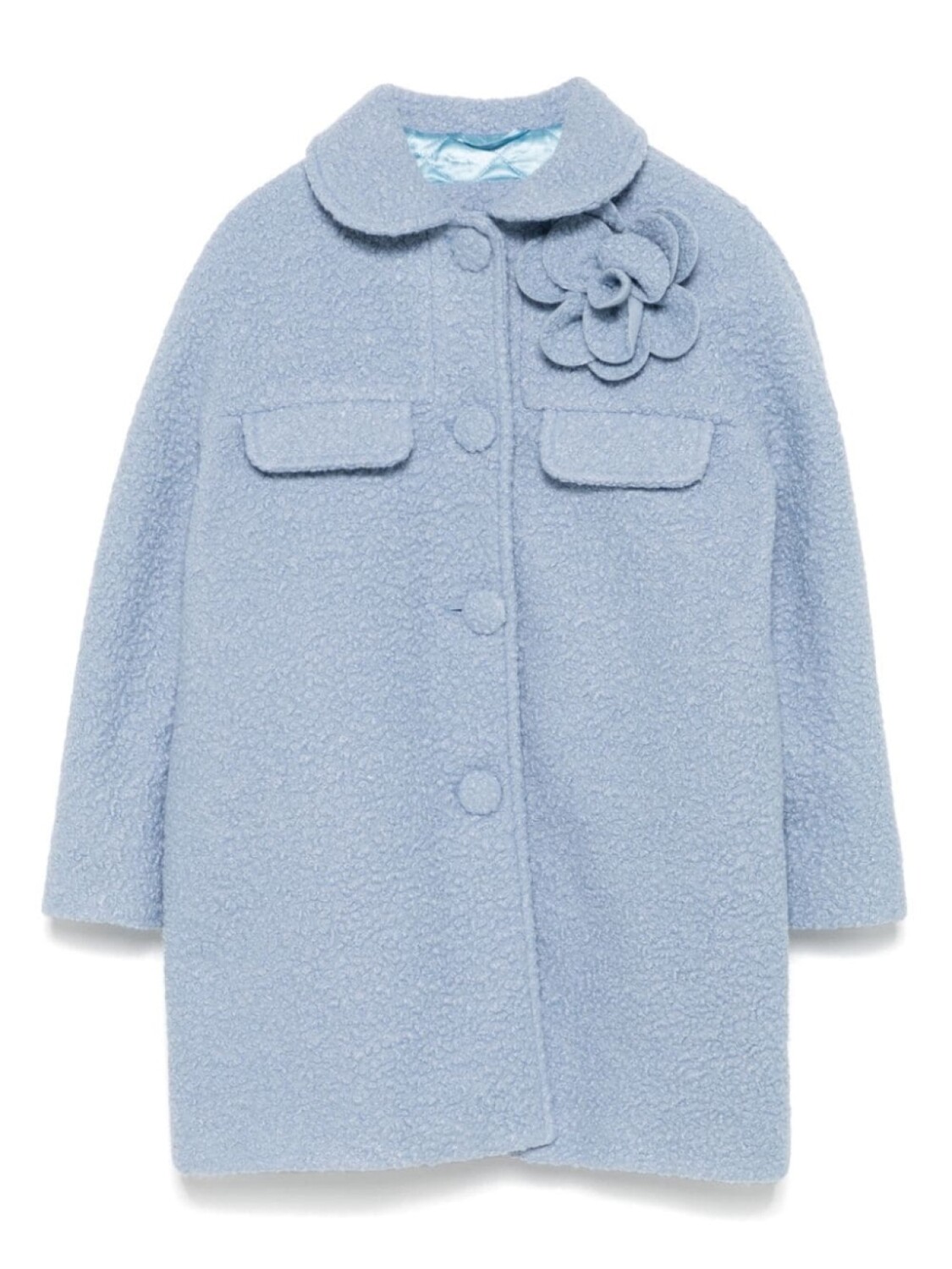 Пальто Mi Mi Sol с цветочной аппликацией, синий
Пальто Mi Mi Sol с цветочной аппликацией, синий