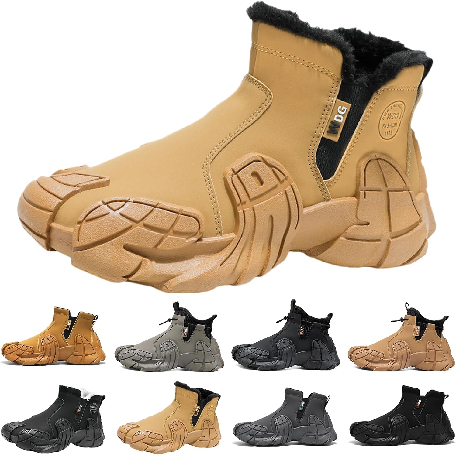 Мужские высокие кроссовки для походов, повседневные кроссовки с нескользящей подошвой, походные туфли, зимние ботинки Gezolligheid, коричневый
Мужские высокие кроссовки для походов, повседневные кроссовки с нескользящей подошвой, походные туфли, зимние ботинки Gezolligheid, коричневый