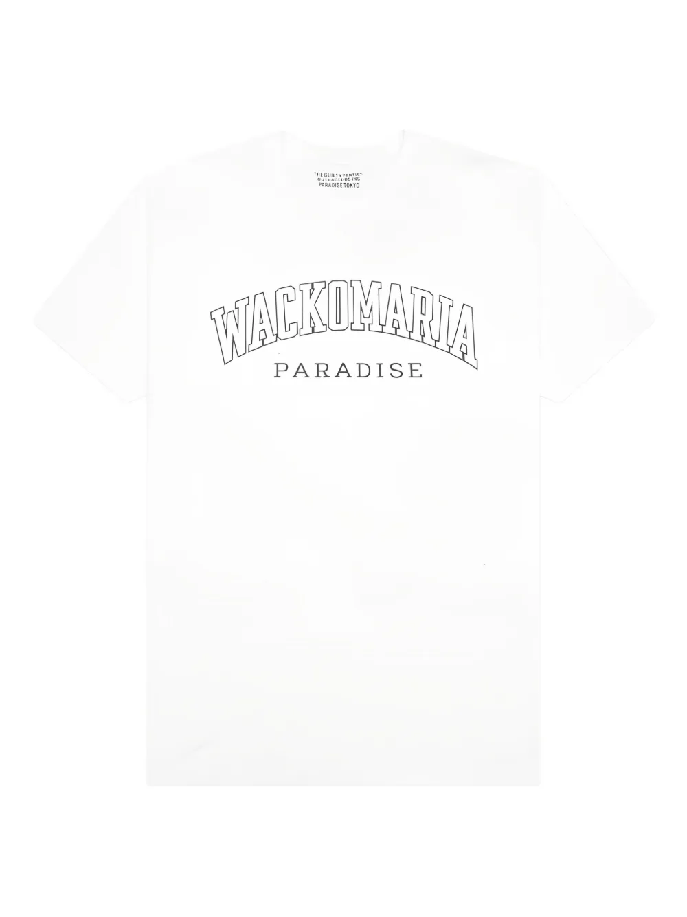 Футболка с круглым вырезом и надписью-логотипом WACKO MARIA, белый
Футболка с круглым вырезом и надписью-логотипом WACKO MARIA, белый