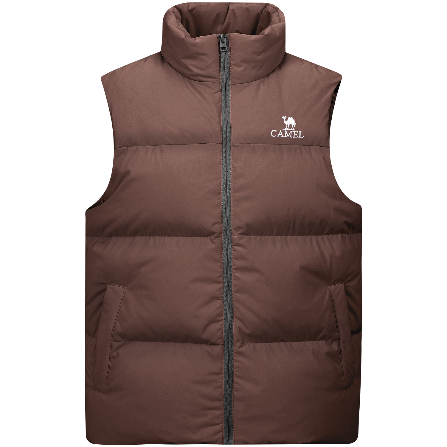 CAMEL Теплый жилет из флиса для мужчин, Kapok Brown
CAMEL Теплый жилет из флиса для мужчин, Kapok Brown