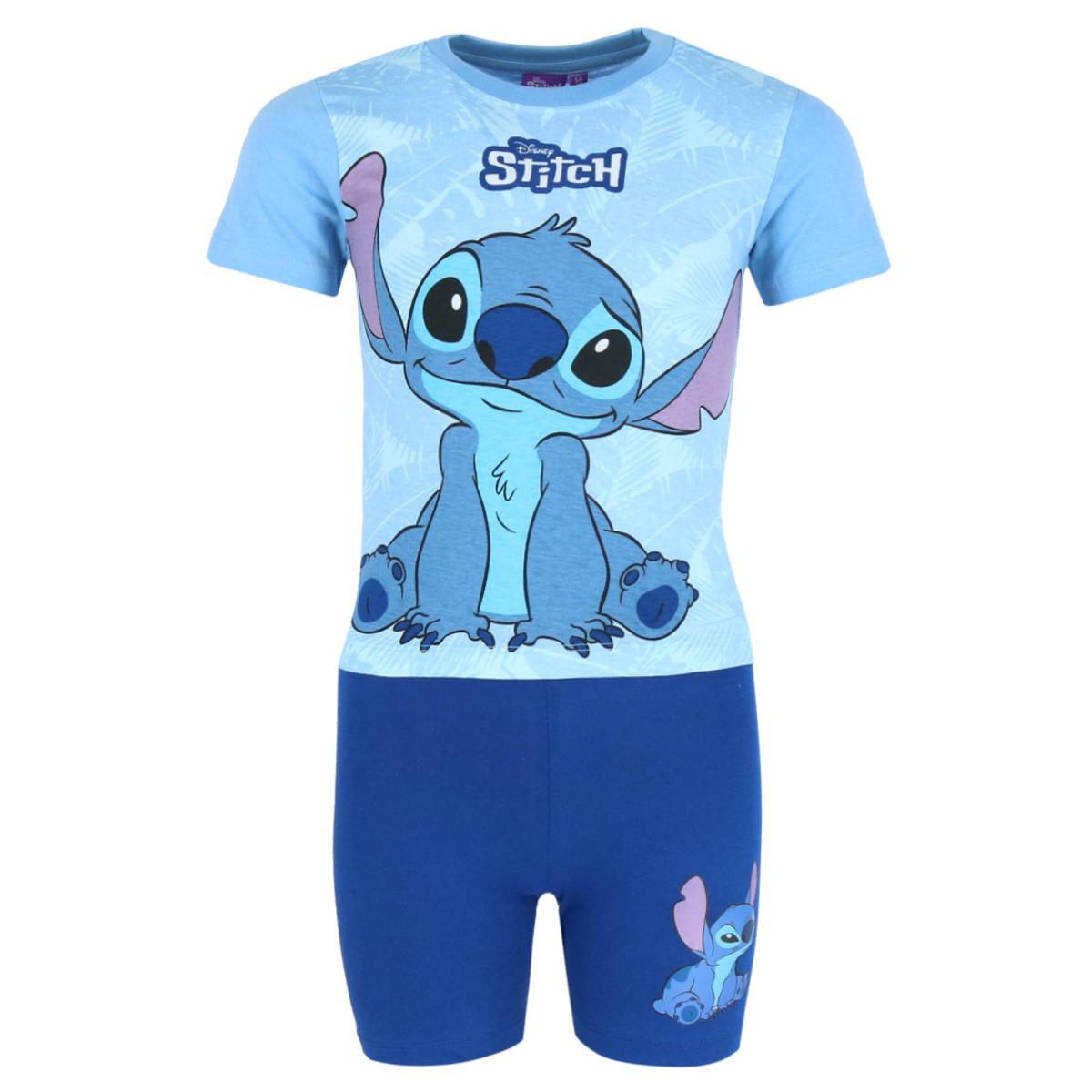 Пижамный комплект с короткими рукавами и шортами Disney Stitch для малышей Textiel Trade, светло-голубой
Пижамный комплект с короткими рукавами и шортами Disney Stitch для малышей Textiel Trade, светло-голубой