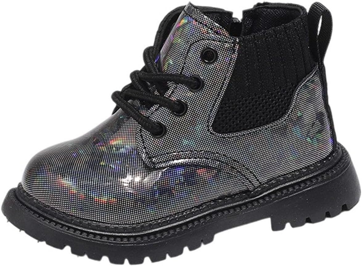 Девочкам ботинки на молнии с кружевом, водонепроницаемые, блестящие, милые, принцесса, с эластичной резинкой, низкий каблук, детские ботиночки, модная обувь 2025 Sruiluo, Black
Девочкам ботинки на молнии с кружевом, водонепроницаемые, блестящие, милые, принцесса, с эластичной резинкой, низкий каблук, детские ботиночки, модная обувь 2025 Sruiluo, Black