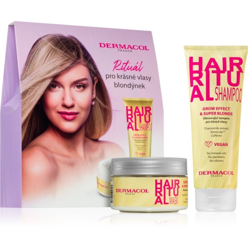 Подарочный набор Dermacol Hair Ritual (для светлых волос) Inna Marka
Подарочный набор Dermacol Hair Ritual (для светлых волос) Inna Marka