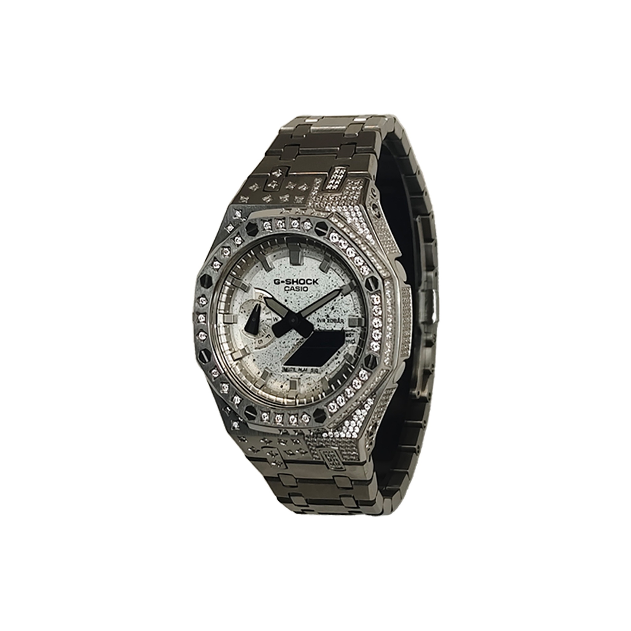 CASIO Мужские часы Silver серии Liquid Crystal/Analog Dual Display
CASIO Мужские часы Silver серии Liquid Crystal/Analog Dual Display