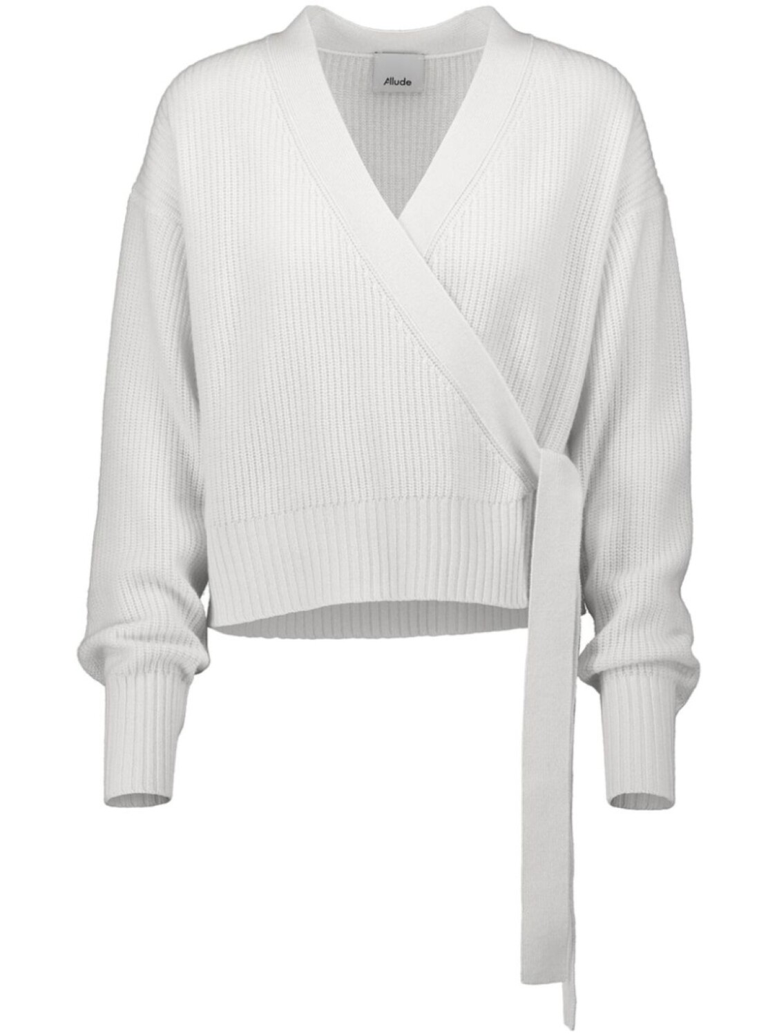 Кардиган с запахом Allude, белый
Кардиган с запахом Allude, белый