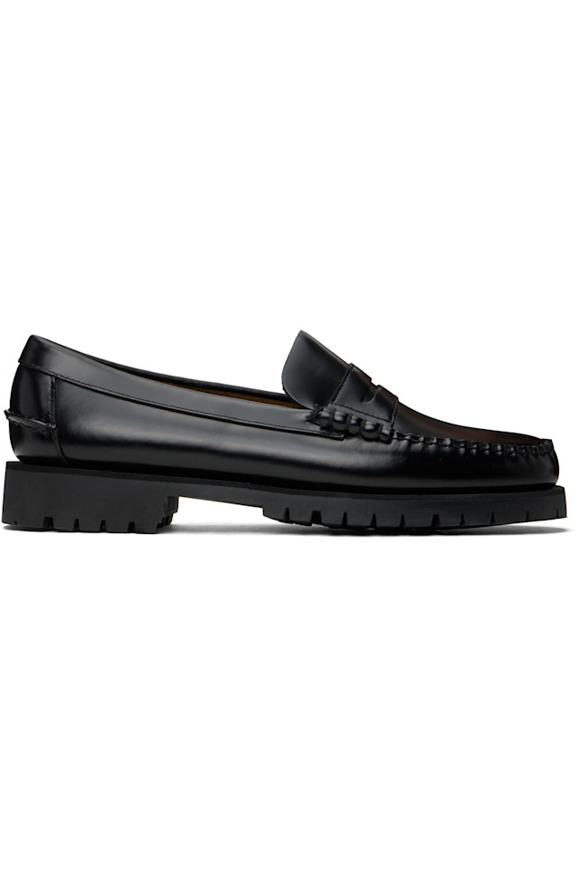 Данские лоферы-лодочки Sebago, черный 
Данские лоферы-лодочки Sebago, черный