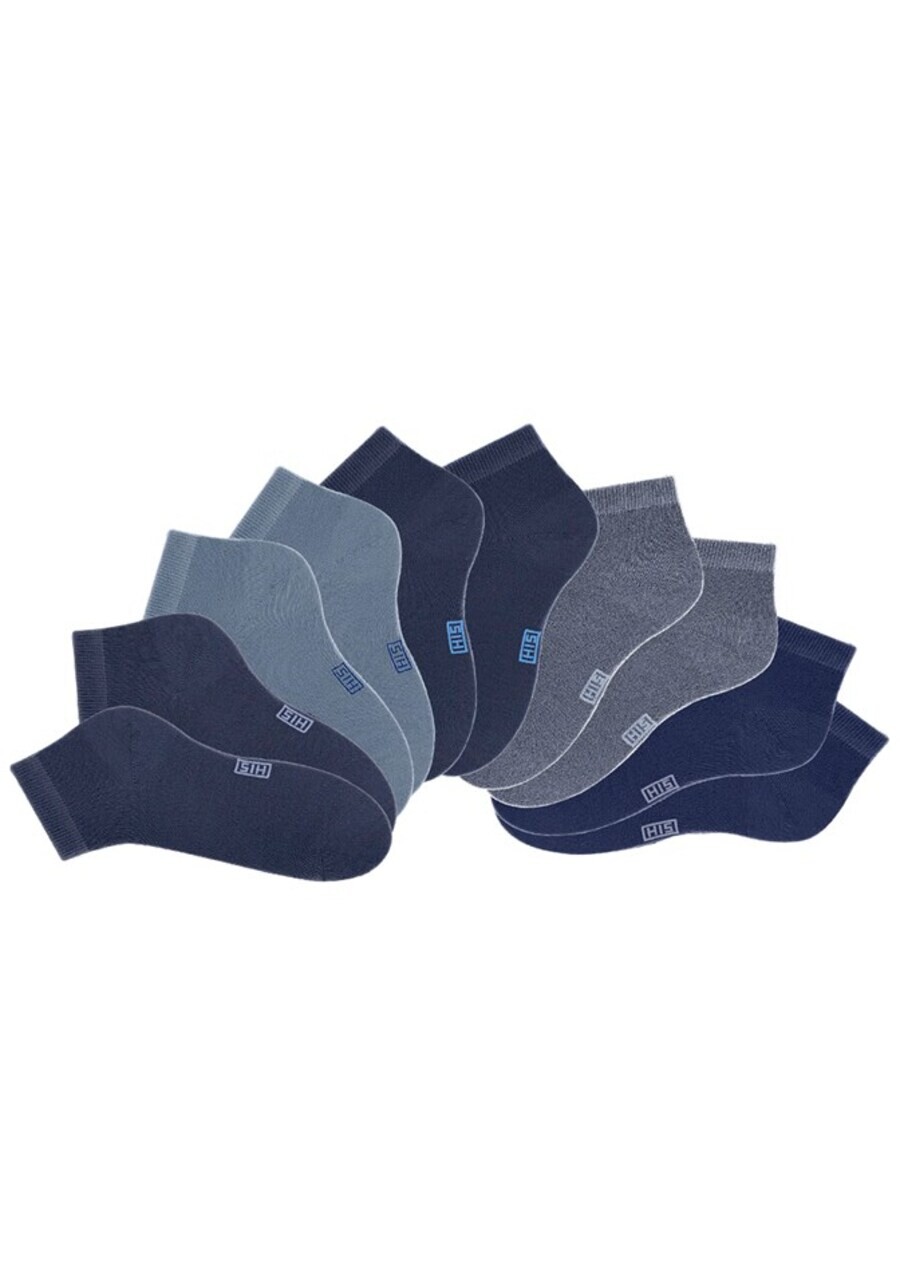 Носки по щиколотку H.I.S Regular Ankle Socks, цвет marine blue/smoke blue/night blue/light blue/dark blue
Носки по щиколотку H.I.S Regular Ankle Socks, цвет marine blue/smoke blue/night blue/light blue/dark blue