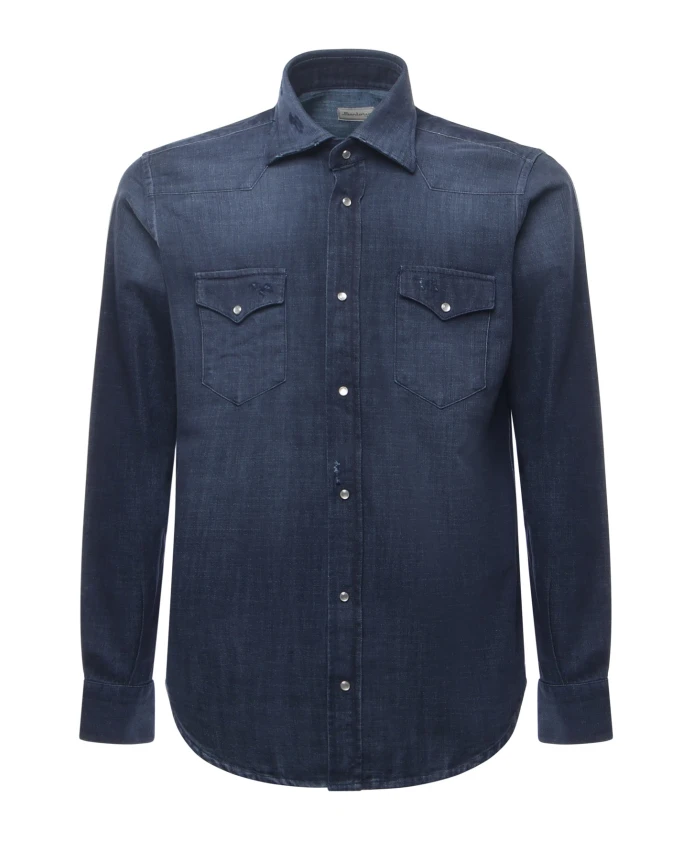 Джинсовая рубашка Sartorio Napoli, синий
Джинсовая рубашка Sartorio Napoli, синий