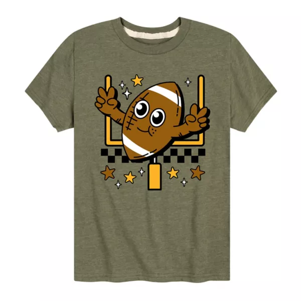 Футболка для мальчиков 8-20 лет с принтом футбольных ворот Licensed Character, зеленый
Футболка для мальчиков 8-20 лет с принтом футбольных ворот Licensed Character, зеленый