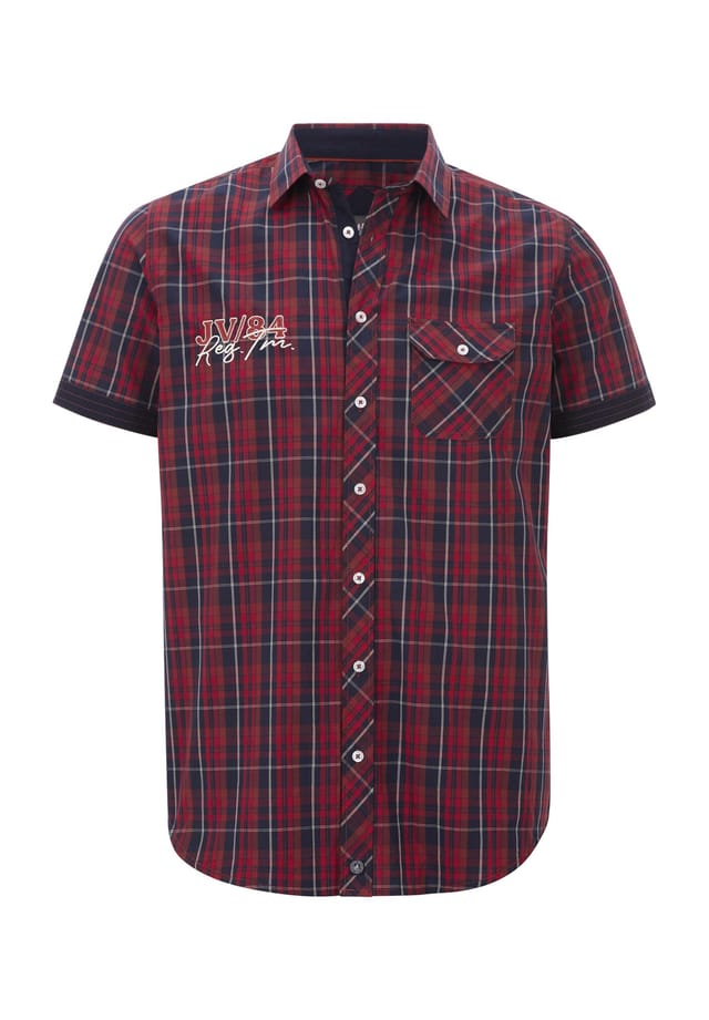 Рубашка с короткими рукавами emyls Jan Vanderstorm, синий
Рубашка с короткими рукавами emyls Jan Vanderstorm, синий