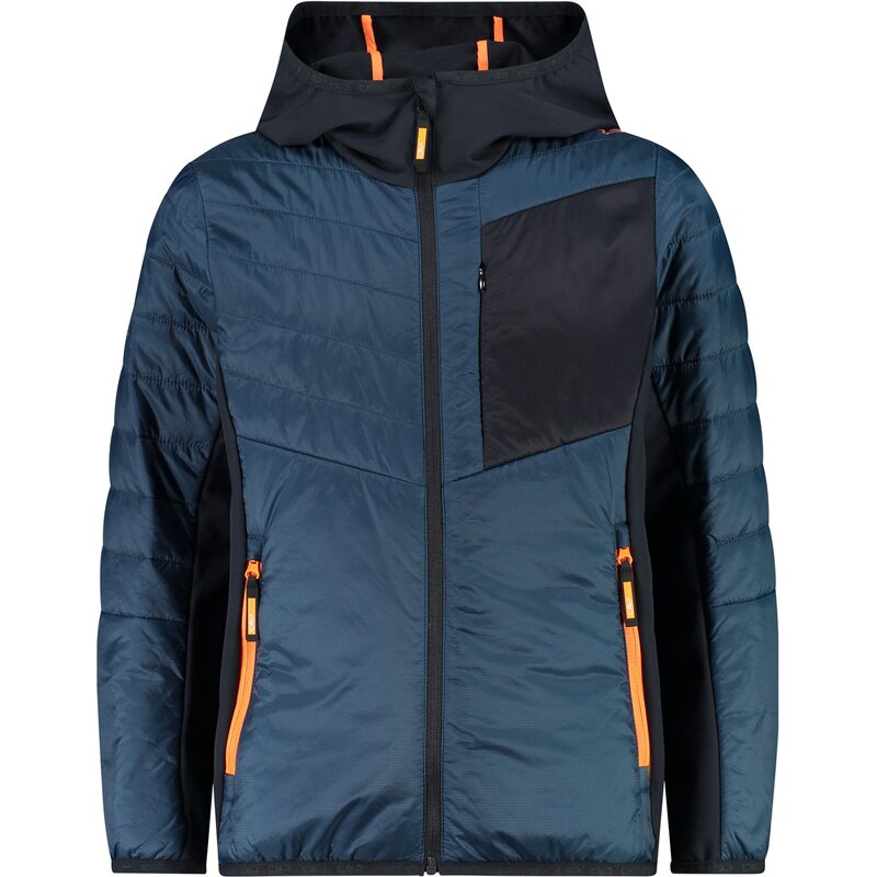 Детская гибридная куртка с фиксированным капюшоном Cmp, голубой
Детская гибридная куртка с фиксированным капюшоном Cmp, голубой