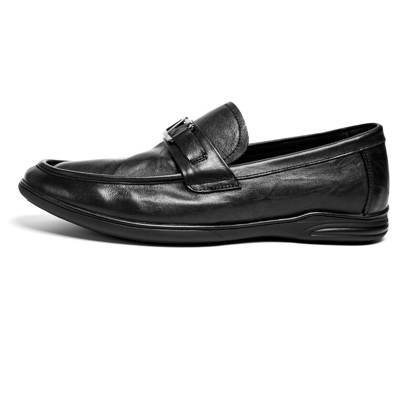 Лоферы мужские черный Brounvanm 
Лоферы мужские черный Brounvanm