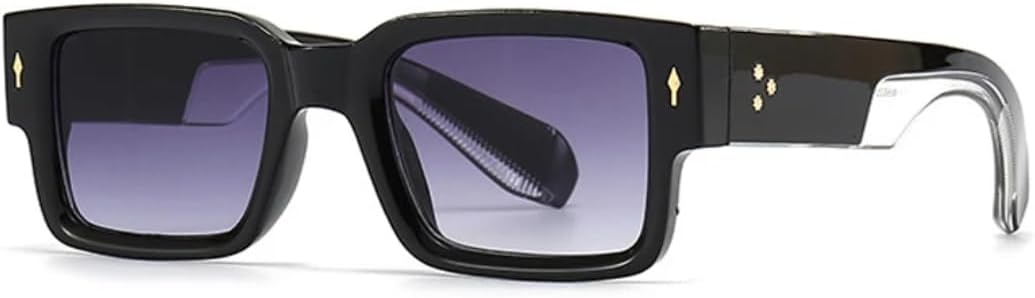 Популярные модные солнцезащитные очки с заклепками для мужчин, винтажные панк-очки с градиентом, модные темно-зеленые очки с защитой от УФ-излучения UV400 для женщин UUPTTPL, Black Gray Gradient
Популярные модные солнцезащитные очки с заклепками для мужчин, винтажные панк-очки с градиентом, модные темно-зеленые очки с защитой от УФ-излучения UV400 для женщин UUPTTPL, Black Gray Gradient