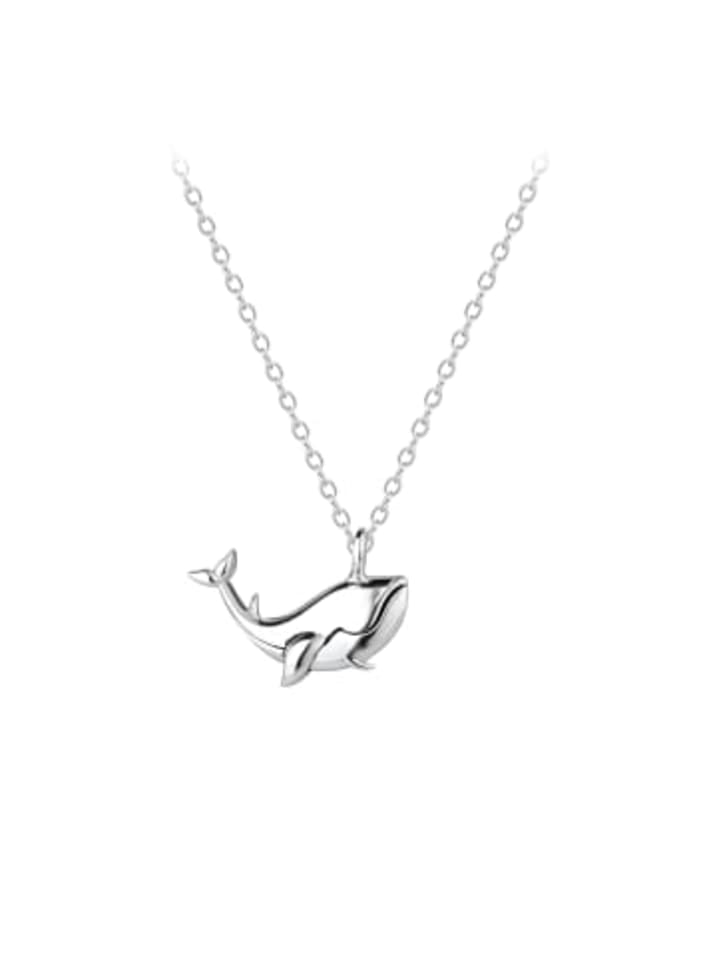 Alexander York Колье с подвеской в виде кита из серебра 925 пробы, комплект из двух серебряных элементов
Alexander York Колье с подвеской в виде кита из серебра 925 пробы, комплект из двух серебряных элементов