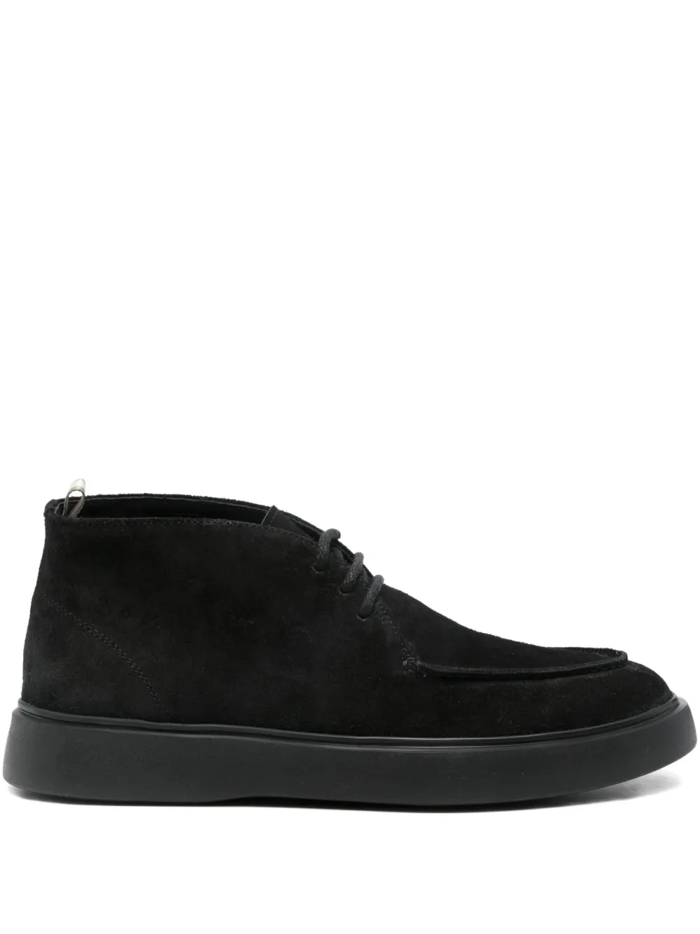 Замшевые ботинки на шнуровке Officine Creative, черный
Замшевые ботинки на шнуровке Officine Creative, черный