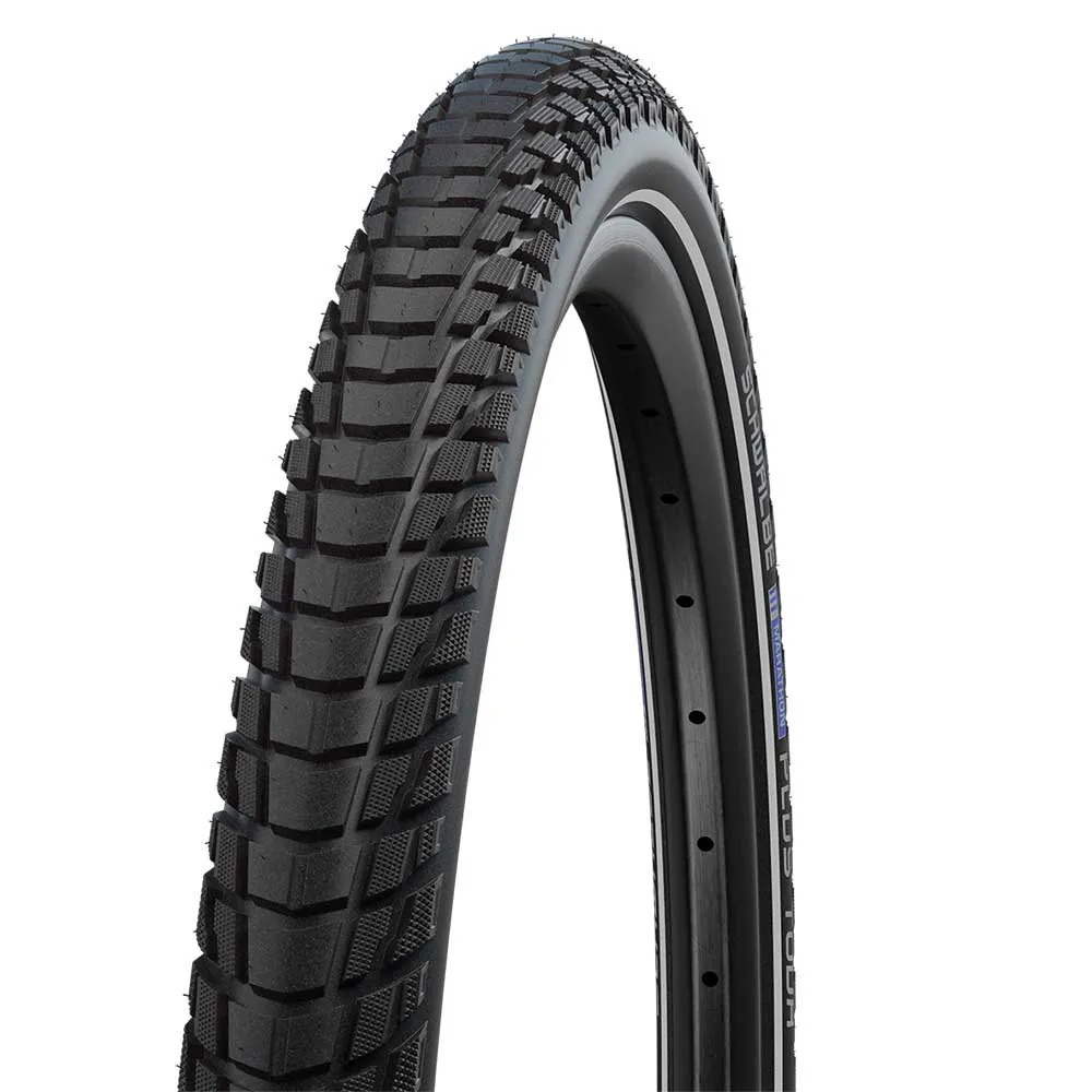 Жесткая городская шина Schwalbe Marathon Plus Tour Tubeless 26´´ x 35, серебряный 
Жесткая городская шина Schwalbe Marathon Plus Tour Tubeless 26´´ x 35, серебряный