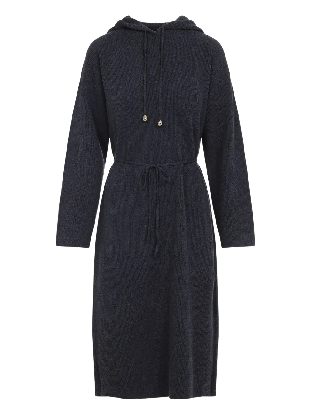 Платье миди из ребристой ткани с капюшоном Fabiana Filippi, серый
Платье миди из ребристой ткани с капюшоном Fabiana Filippi, серый