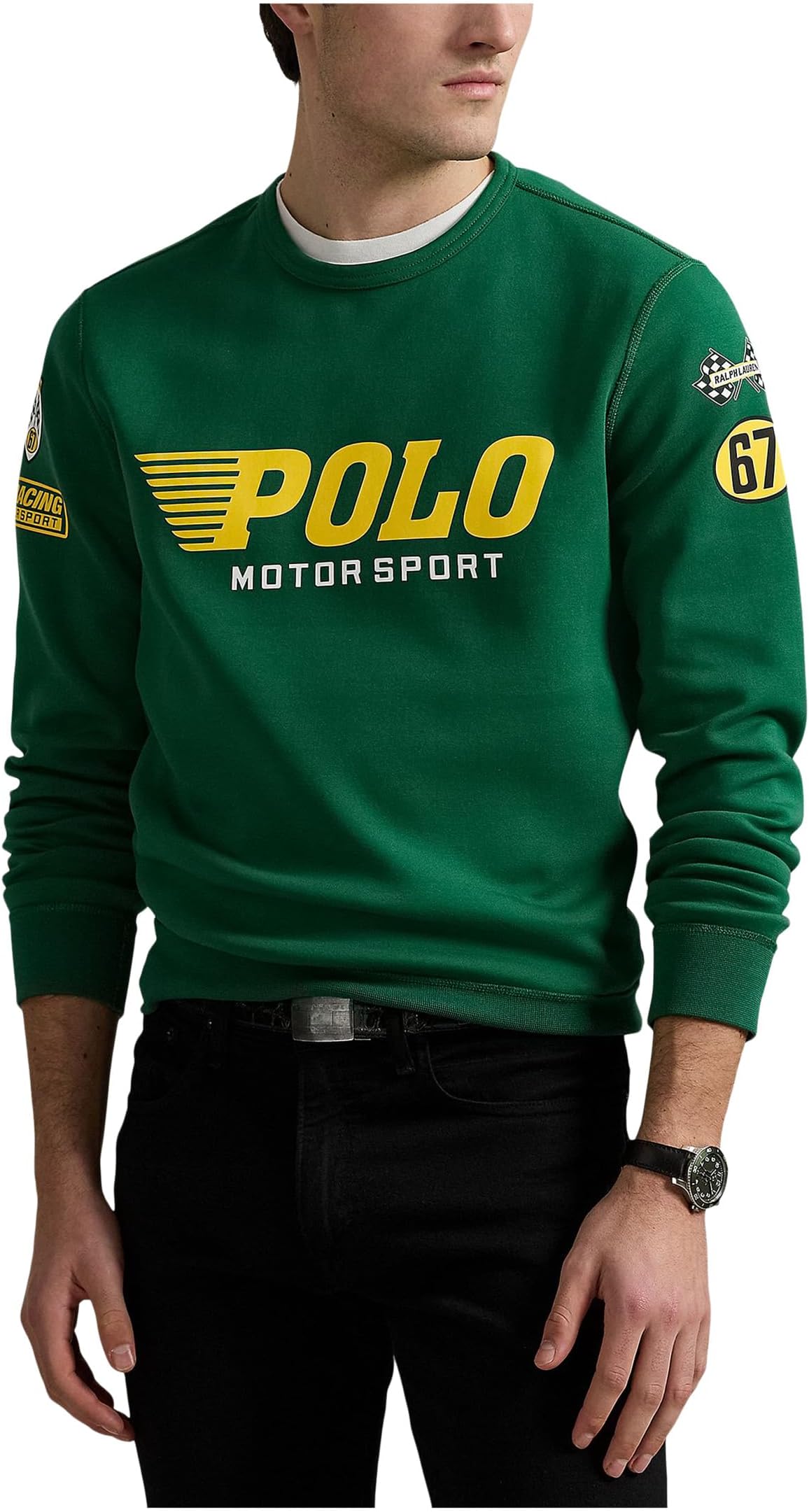 Мужская толстовка с графическим принтом двойной вязки Polo Ralph Lauren, Tennis Green
Мужская толстовка с графическим принтом двойной вязки Polo Ralph Lauren, Tennis Green