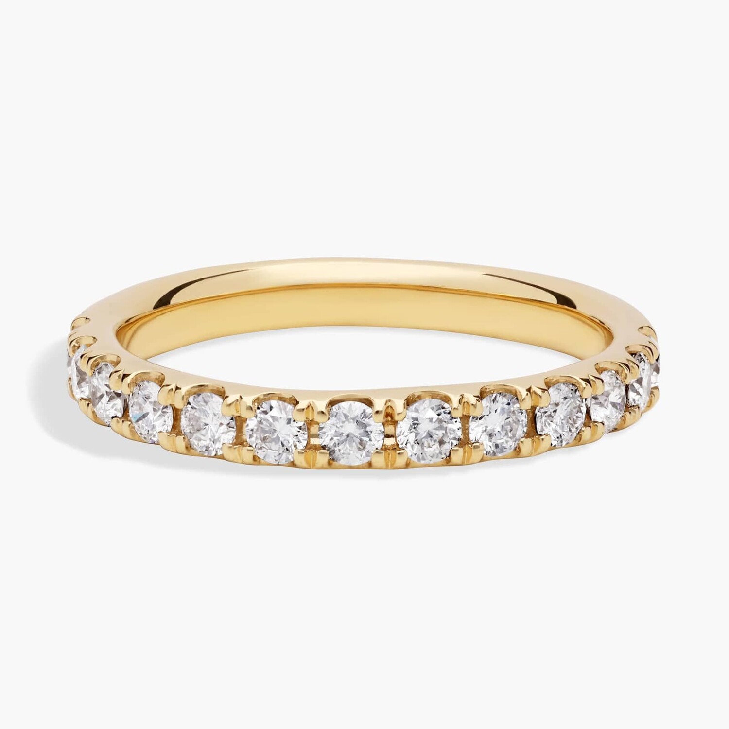 Кольцо с бриллиантами Riviera Pavé из желтого золота 14 карат (1/2 карата Tw. - HI / SI1-SI2) Blue Nile
Кольцо с бриллиантами Riviera Pavé из желтого золота 14 карат (1/2 карата Tw. - HI / SI1-SI2) Blue Nile
