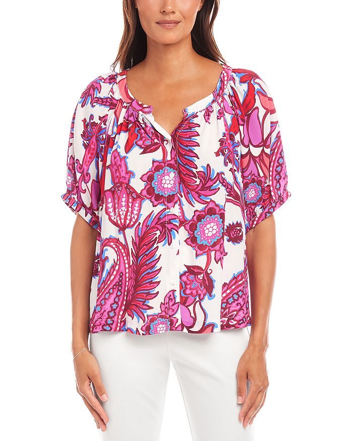 Блузка с принтом "пейсли" Karen Kane, мультиколор
Блузка с принтом "пейсли" Karen Kane, мультиколор