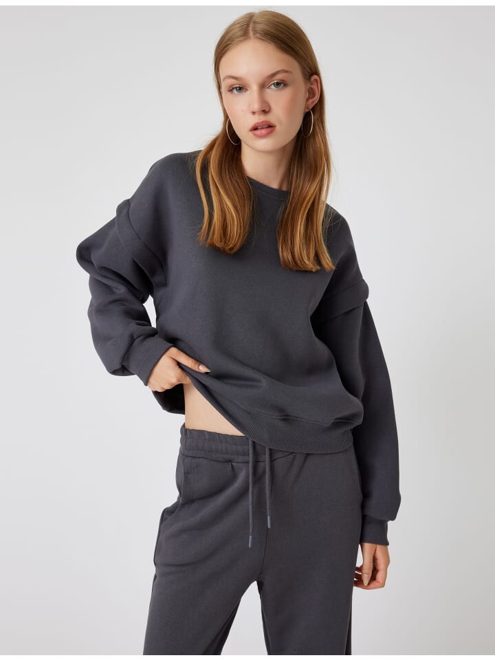 Толстовка KOTON, антрацит
Толстовка KOTON, антрацит