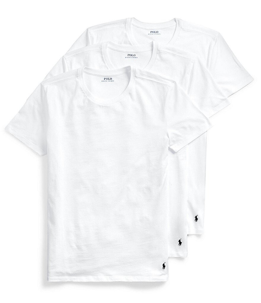 Комплект из трех футболок классического кроя с круглым вырезом Polo Ralph Lauren Big & Tall, белый
Комплект из трех футболок классического кроя с круглым вырезом Polo Ralph Lauren Big & Tall, белый