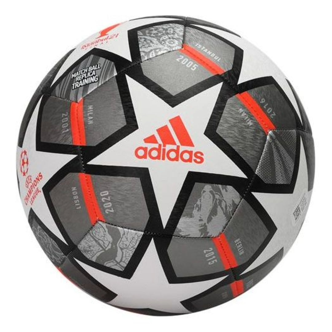 Тренировочный мяч Adidas Finale 21 20th Anniversary UCL Textured Training Ball 'White Black'
Тренировочный мяч Adidas Finale 21 20th Anniversary UCL Textured Training Ball 'White Black'