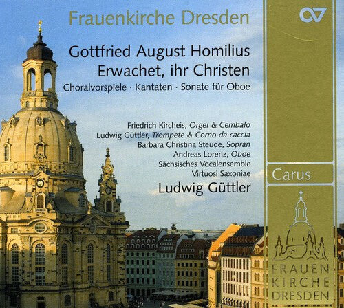 CD диск Homilius, Gottfried: Choralvorspiele 1
CD диск Homilius, Gottfried: Choralvorspiele 1