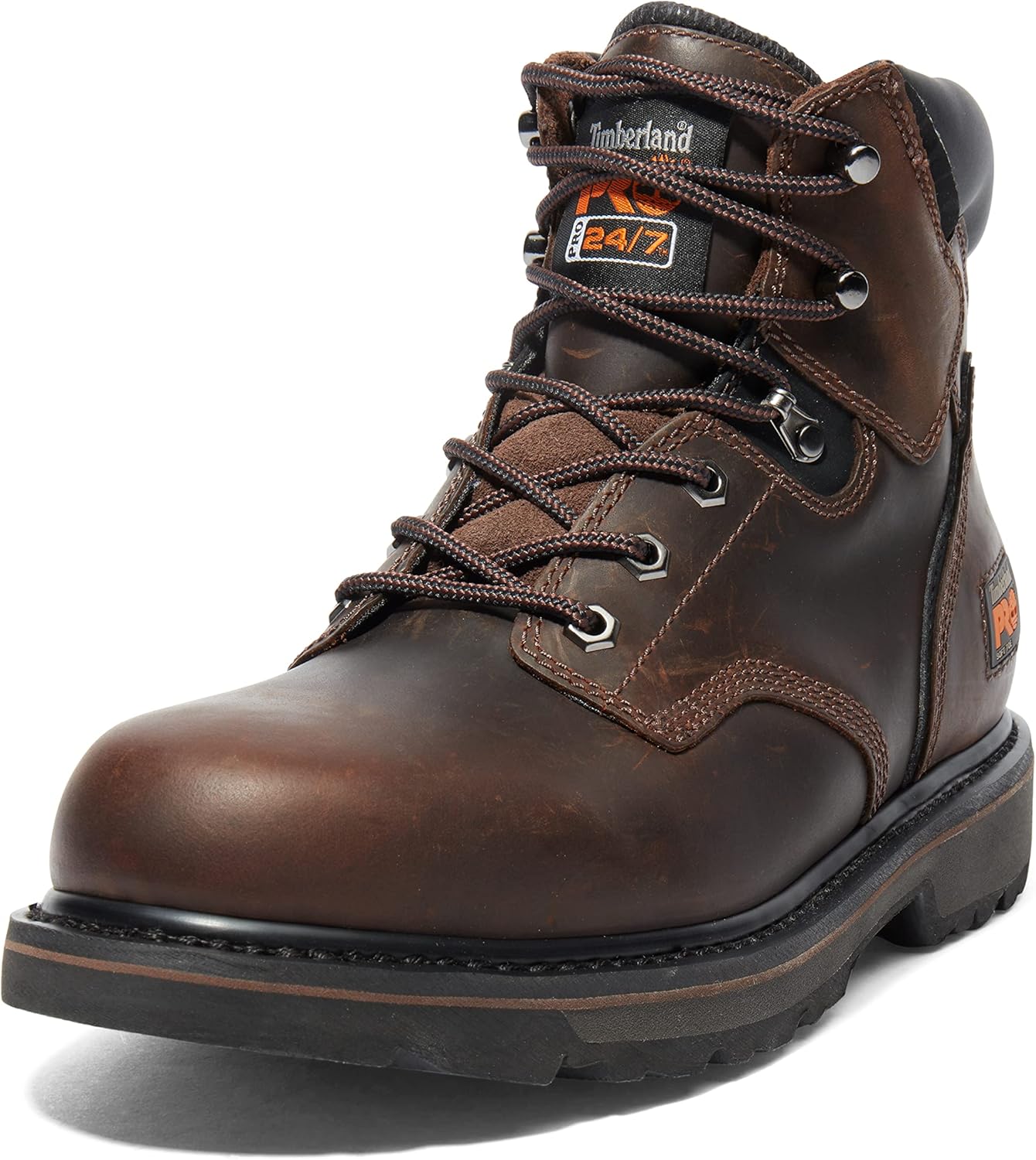 Мужские рабочие ботинки Timberland PRO Pit Boss с мягким носком, 6 дюймов, коричневый
Мужские рабочие ботинки Timberland PRO Pit Boss с мягким носком, 6 дюймов, коричневый