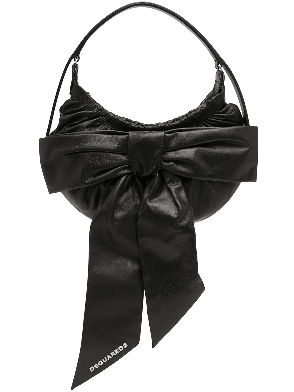 Мини-сумка Hobo с бантом Dsquared1, черный
Мини-сумка Hobo с бантом Dsquared1, черный