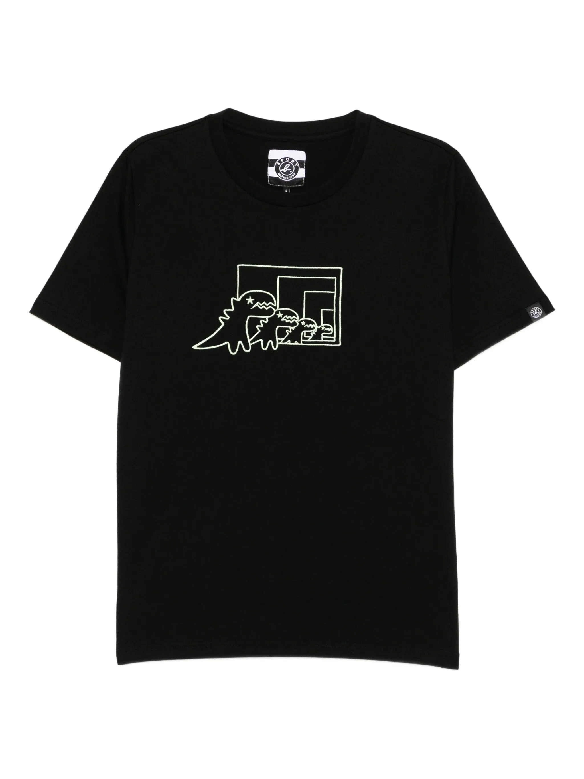 Футболка с вышитым логотипом Sport B. By Agnès B., черный
Футболка с вышитым логотипом Sport B. By Agnès B., черный