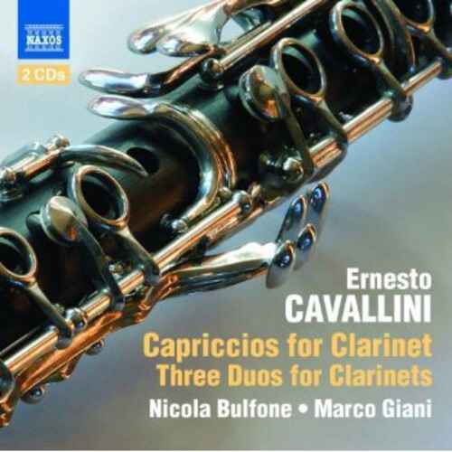 CD диск Cavallini / Bulfone / Giani: Capriccios for Clarinet & Three Duos for Clarinets
CD диск Cavallini / Bulfone / Giani: Capriccios for Clarinet & Three Duos for Clarinets
