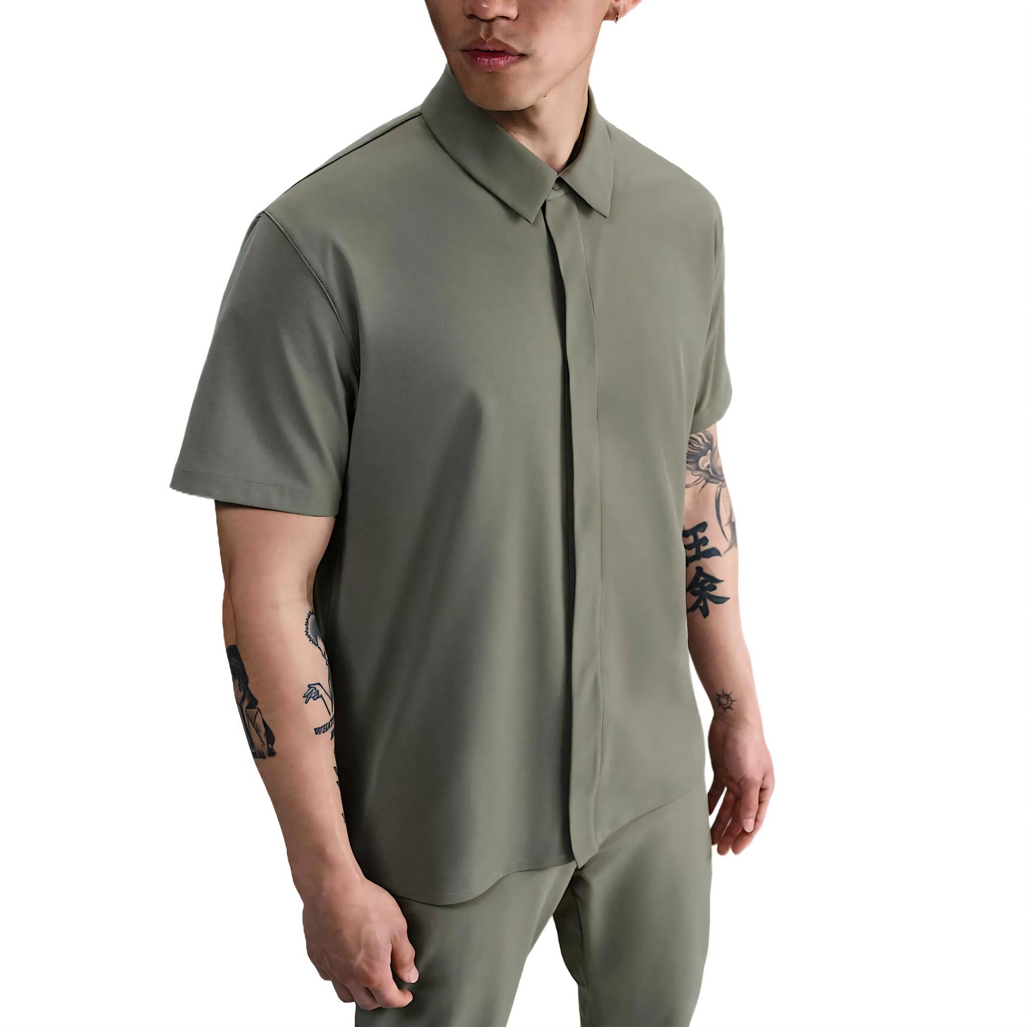 Nike Рубашка Dri Fit PerfectStretch мужская зеленая
Nike Рубашка Dri Fit PerfectStretch мужская зеленая