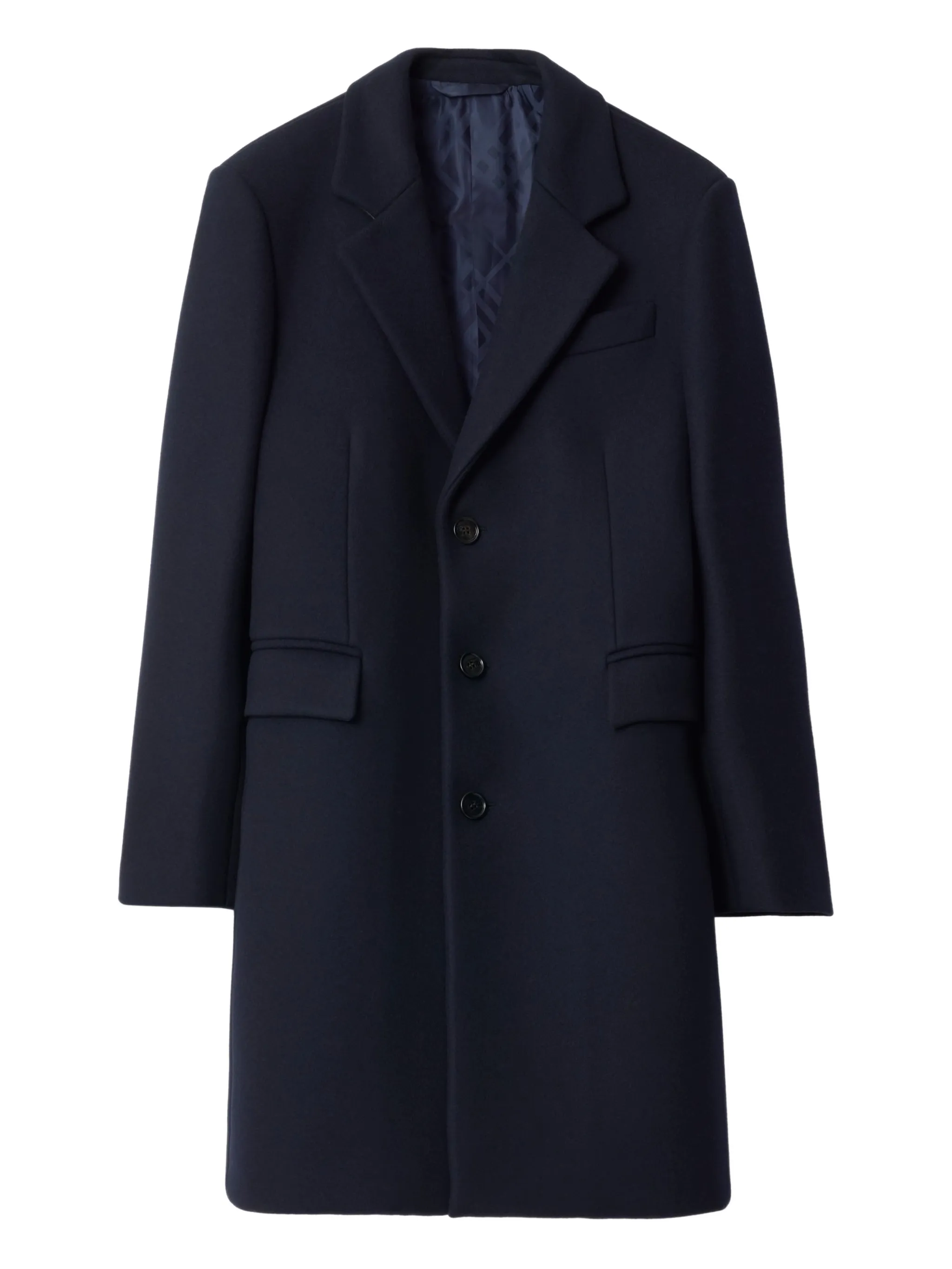 Пальто с потайной застежкой Burberry, синий
Пальто с потайной застежкой Burberry, синий